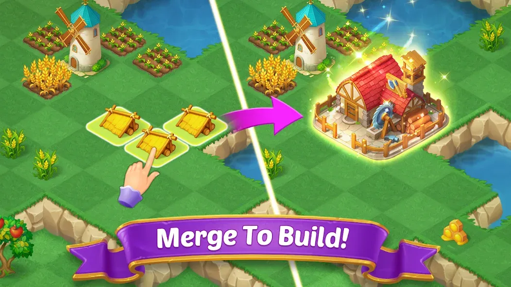 Merge Castle: Match 3 Puzzle (Мердж Кастл)  [МОД Много денег] Screenshot 3