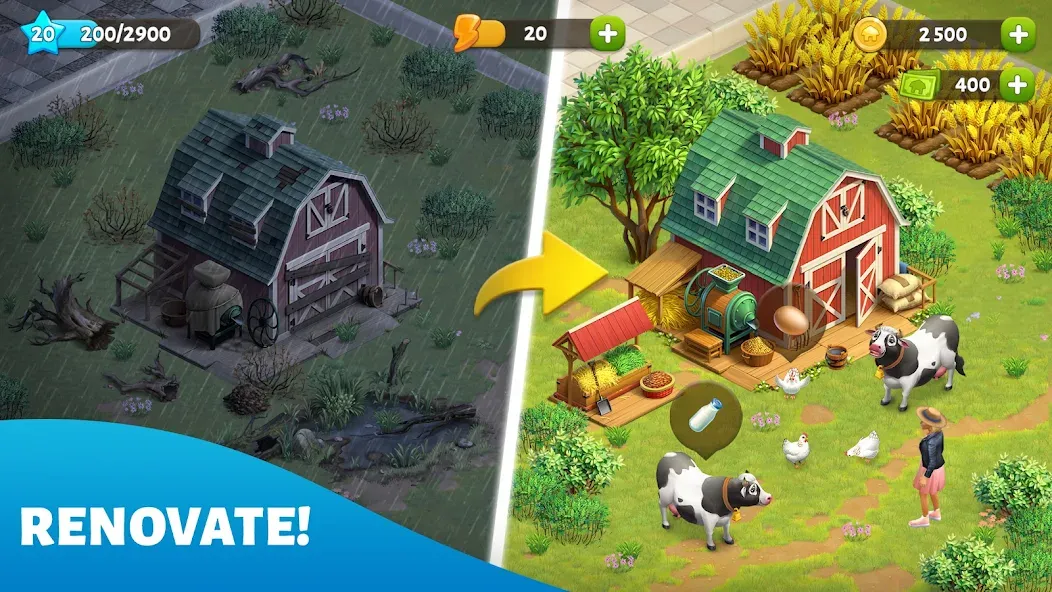 Spring Valley: Farm Game (принг Вэлли)  [МОД Unlimited Money] Screenshot 2