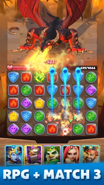 Puzzle Breakers: Champions War (Пазл Брейкерс)  [МОД Mega Pack] Screenshot 1