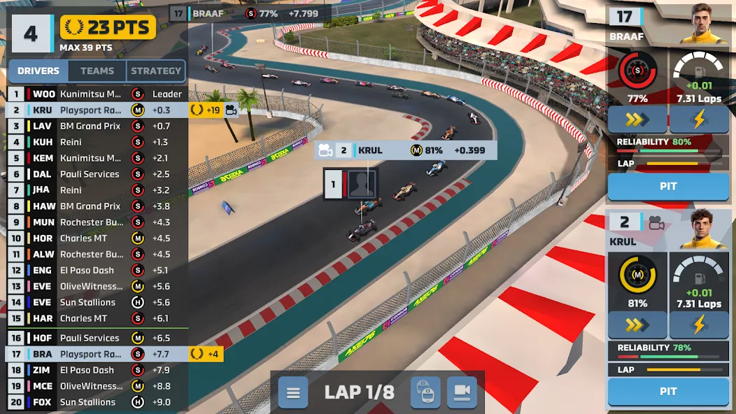 Motorsport Manager Game 2024 (Моторспорт менеджер онлайн 2023)  [МОД Много монет] Screenshot 5