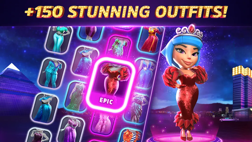 POP! Slots™ Vegas Casino Games  [МОД Menu] Screenshot 5