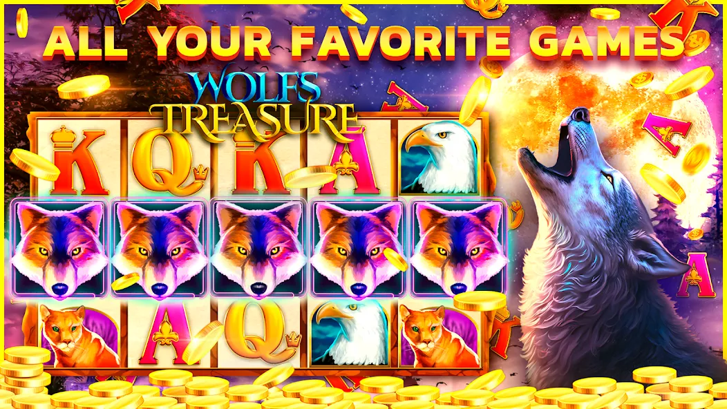 Legandary slots Casino Games  [МОД Меню] Screenshot 1