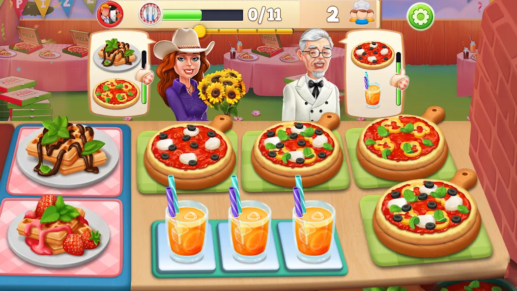 Cooking Market-Restaurant Game  [МОД Много монет] Screenshot 5