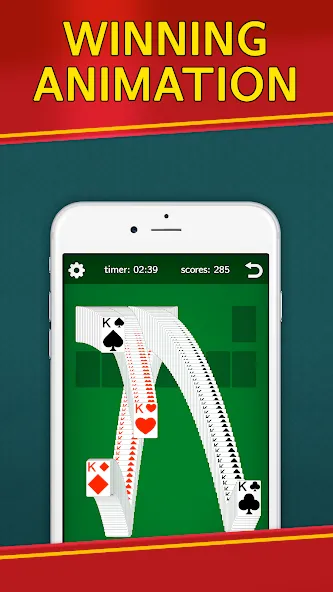 Classic Solitaire Klondike  [МОД Mega Pack] Screenshot 4