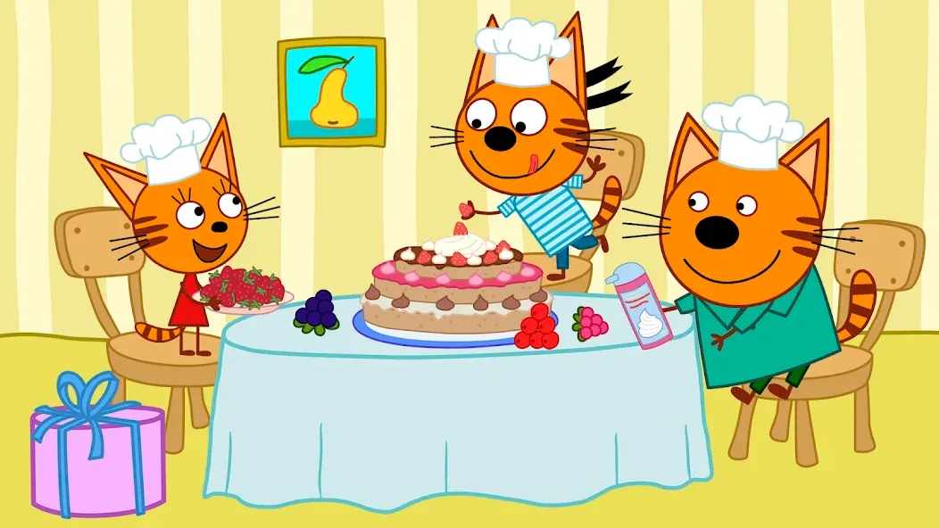 Kid-E-Cats: Kids birthday  [МОД Много монет] Screenshot 2