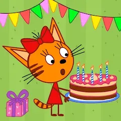 Взломанная Kid-E-Cats: Kids birthday  [МОД Много монет] - последняя версия apk на Андроид