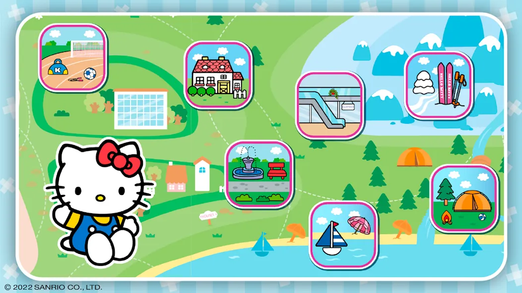 Hello Kitty: Kids Hospital (Хелло Китти)  [МОД Unlocked] Screenshot 2