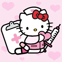 Взломанная Hello Kitty: Kids Hospital (Хелло Китти)  [МОД Unlocked] - полная версия apk на Андроид