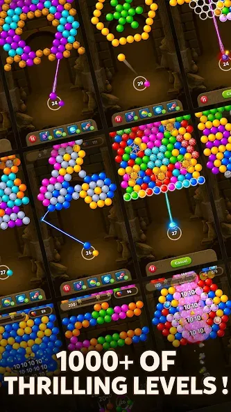 Bubble Pop Origin! Puzzle Game  [МОД Бесконечные монеты] Screenshot 4