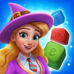 Взломанная Magic Blast: Mystery Puzzle (Маджик Бласт)  [МОД Меню] - полная версия apk на Андроид