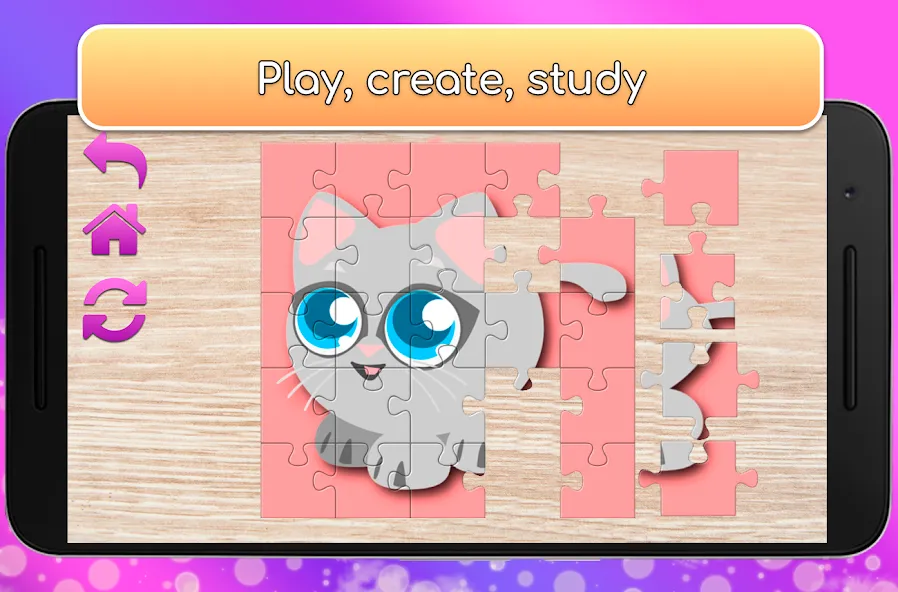 Kids Games for Girls. Puzzles  [МОД Все открыто] Screenshot 3