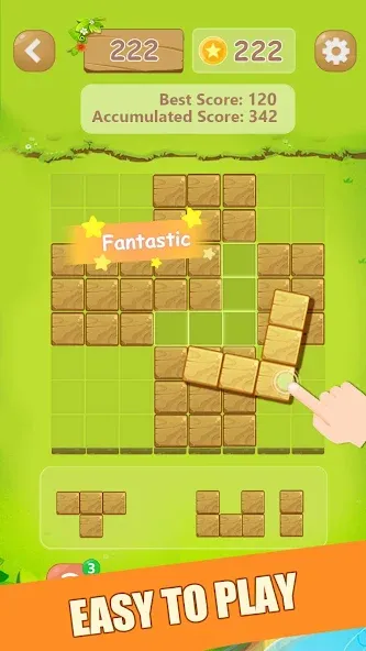 Puzzle Green Blocks (Пазл Зеленые Блоки)  [МОД Unlimited Money] Screenshot 4