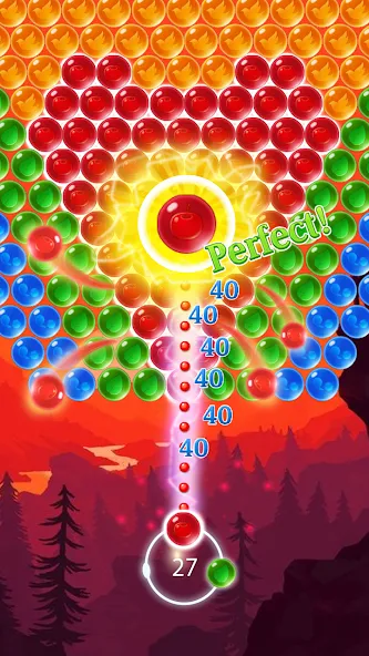 Bubble Shooter Magic Forest (Бабл шутер Магик Форест)  [МОД Много монет] Screenshot 1