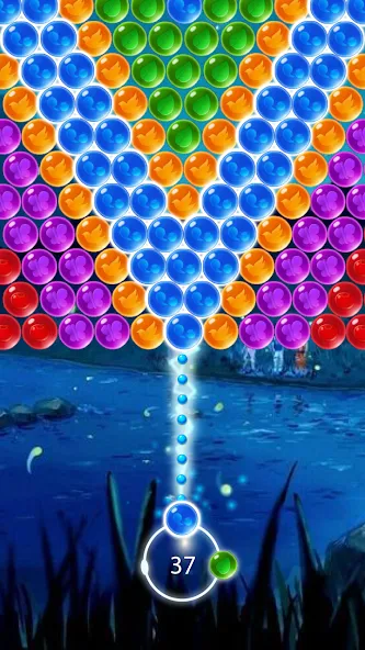 Bubble Shooter Magic Forest (Бабл шутер Магик Форест)  [МОД Много монет] Screenshot 5