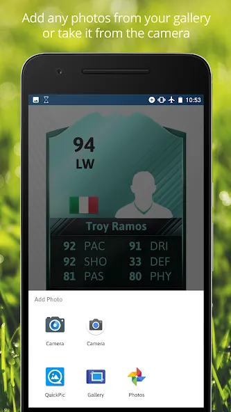 FUT Card Creator 23 (ФУТ Кард Криэйтор 23)  [МОД Все открыто] Screenshot 5