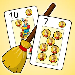 Взлом La Escoba 2024 - Broom game (ла эскоба 2023)  [МОД Много денег] - стабильная версия apk на Андроид