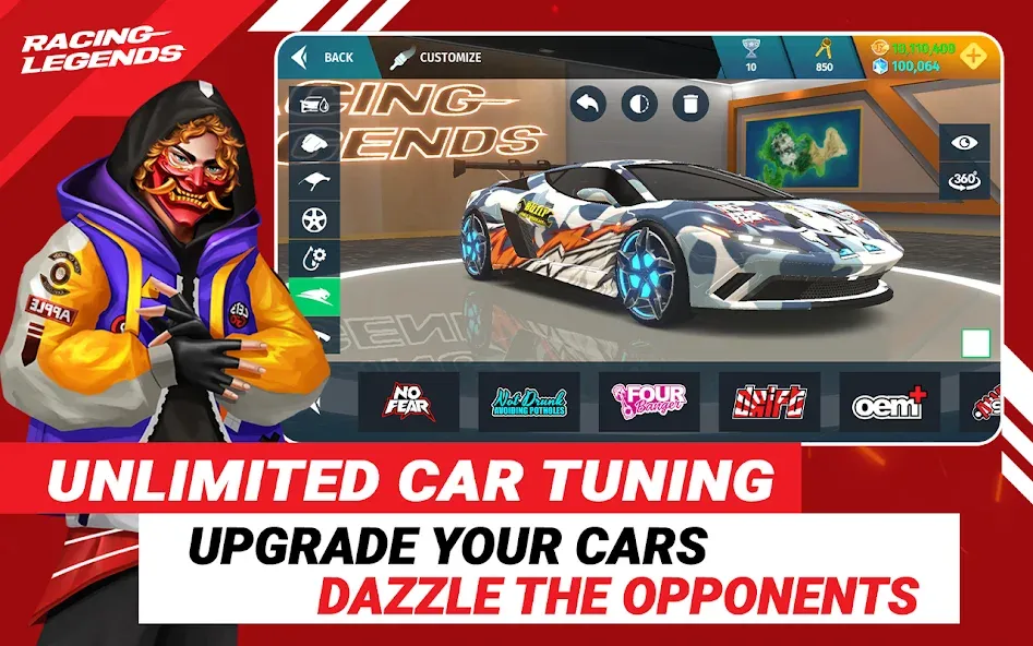 Racing Legends Funzy (Расинг Легендс Фанзи)  [МОД Меню] Screenshot 3