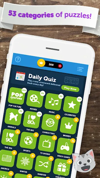 Crossword Quiz (Кроссворд Квиз)  [МОД Бесконечные монеты] Screenshot 3