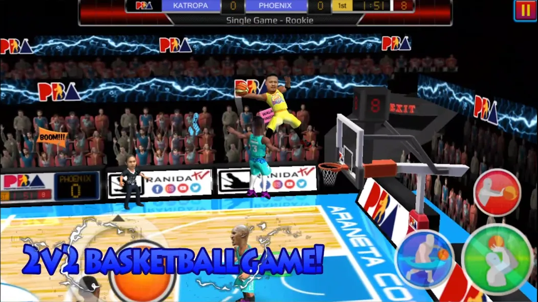 Basketball Slam! (Баскетбол Слэм)  [МОД Menu] Screenshot 1