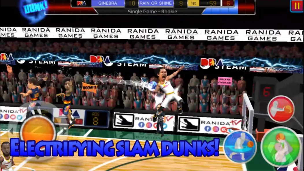 Basketball Slam! (Баскетбол Слэм)  [МОД Menu] Screenshot 2