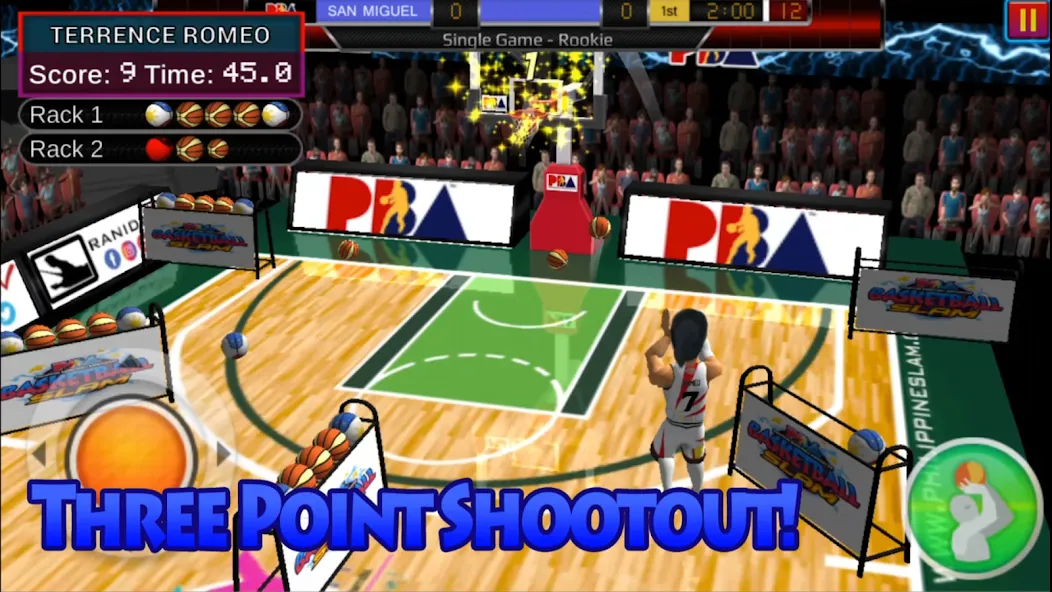 Basketball Slam! (Баскетбол Слэм)  [МОД Menu] Screenshot 3