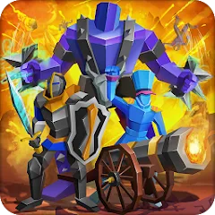 Взломанная Epic Battle Simulator 2 (Эпический Боевой Симулятор 2)  [МОД Menu] - последняя версия apk на Андроид