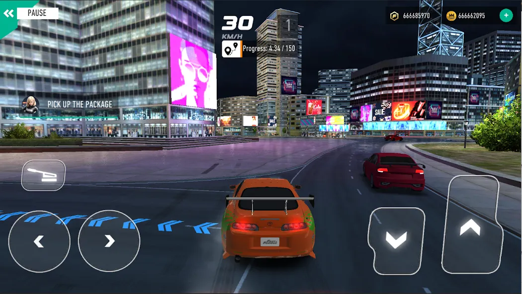 Furious Racing - Open World  [МОД Бесконечные монеты] Screenshot 1