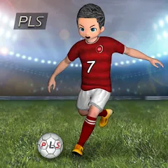 Взлом Pro League Soccer (Про лига футбола)  [МОД Много денег] - последняя версия apk на Андроид