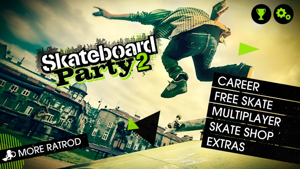 Skateboard Party 2 (Скейтборд вечеринка 2)  [МОД Unlocked] Screenshot 2