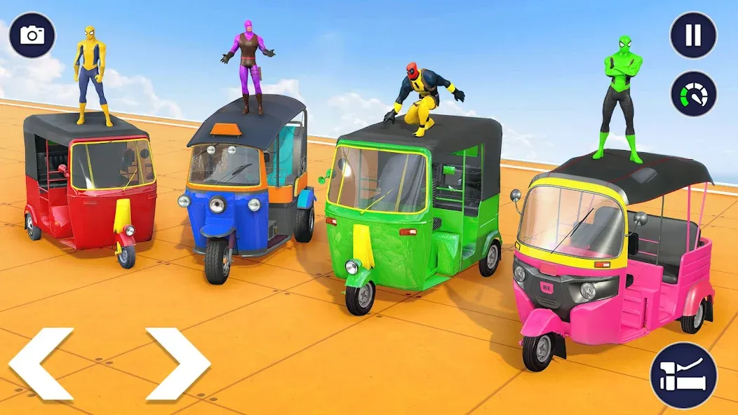 Tuk Tuk Auto Rickshaw Games 3D (Тук Тук Автомобильные рикши игры 3D)  [МОД Unlimited Money] Screenshot 1