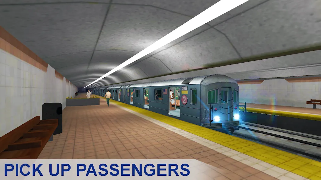 Subway Train Simulator  [МОД Бесконечные деньги] Screenshot 2