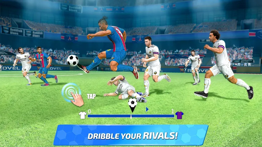 Soccer Star 24 Super Football (оккер Стар 23 Супер Футбол)  [МОД Много денег] Screenshot 2