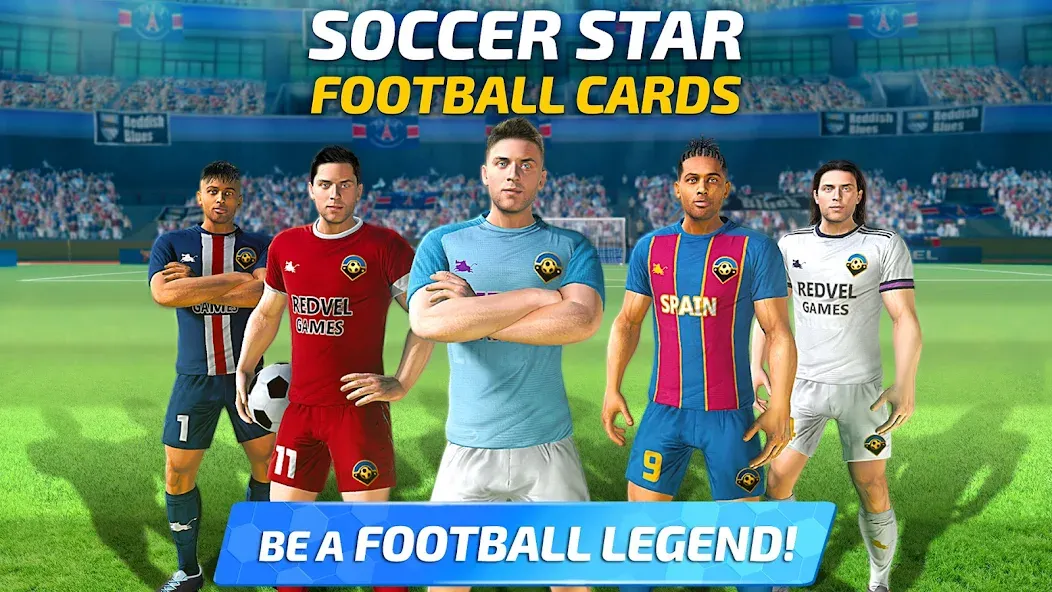 Soccer Star 24 Super Football (оккер Стар 23 Супер Футбол)  [МОД Много денег] Screenshot 4