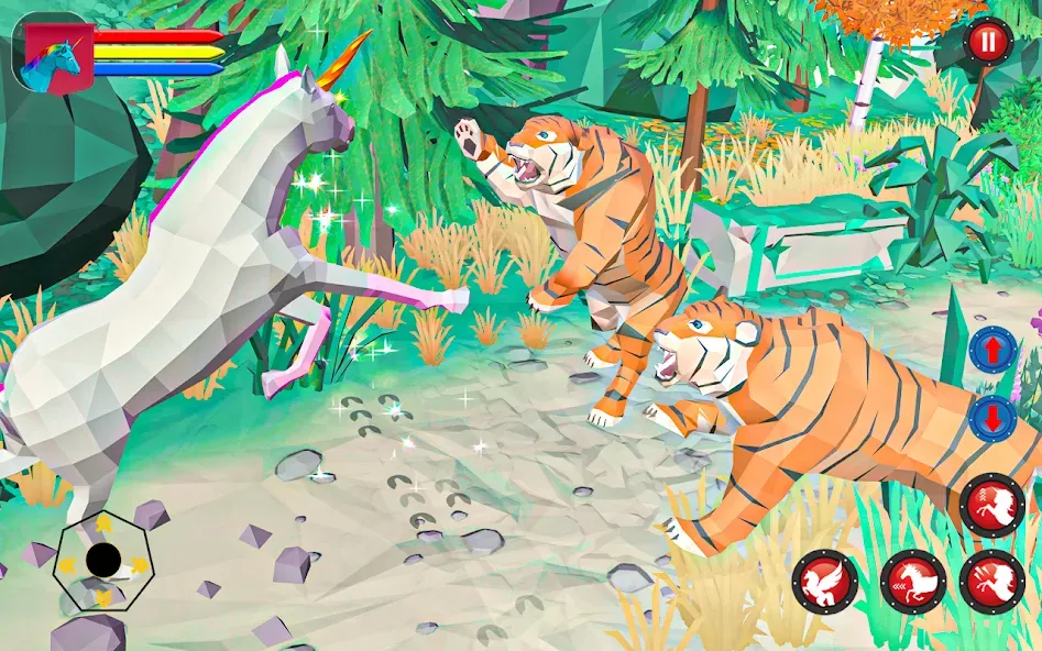 Flying Unicorn Pegasus Games  [МОД Unlocked] Screenshot 3