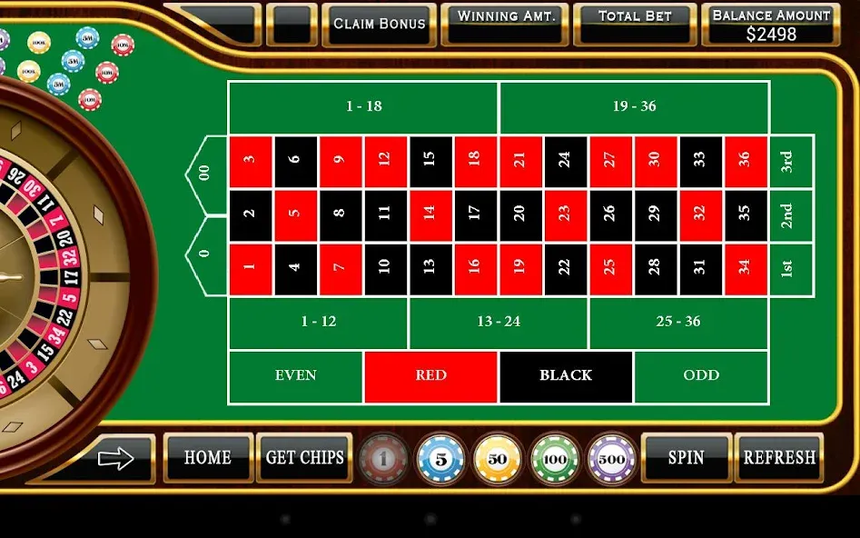 Roulette - Casino Style! (Рулетка)  [МОД Unlocked] Screenshot 5