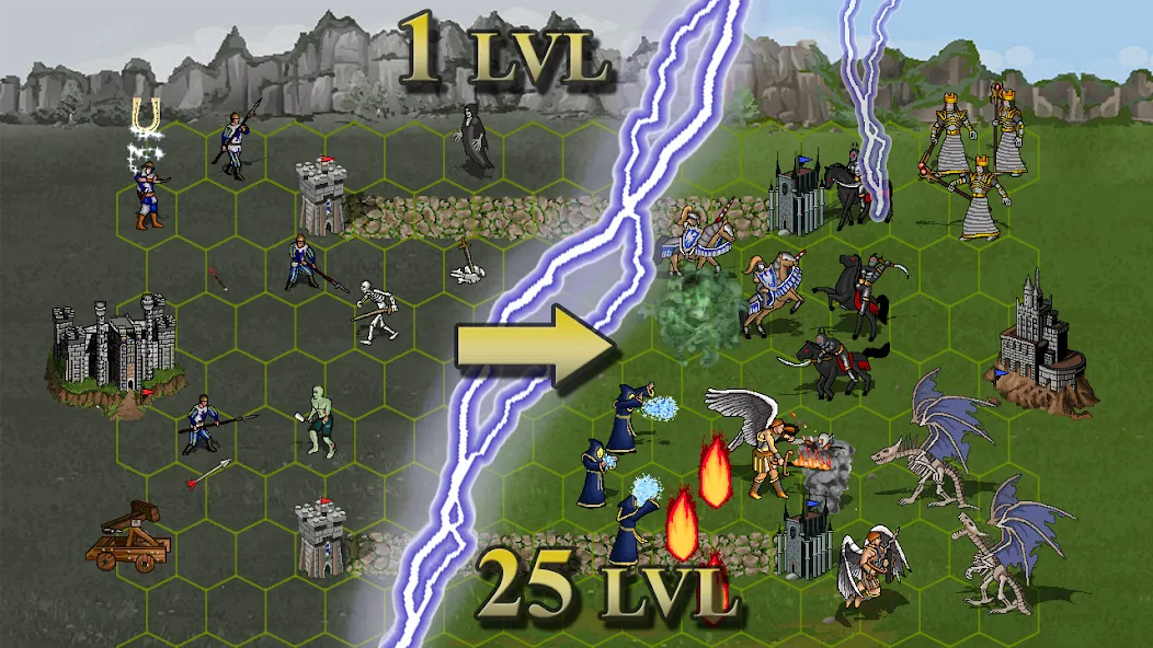 Heroes of Might: Magic arena 3  [МОД Unlimited Money] Screenshot 4