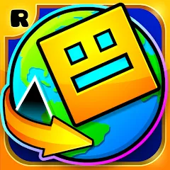 Взломанная Geometry Dash World (Геометри Дэш Ворлд)  [МОД Все открыто] - последняя версия apk на Андроид