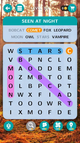 World of Word Search  [МОД Mega Pack] Screenshot 2