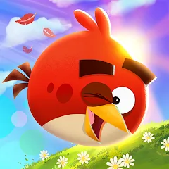 Взломанная Angry Birds POP Bubble Shooter (Энгри Брдс ПОП Бабл Шутер)  [МОД Все открыто] - полная версия apk на Андроид