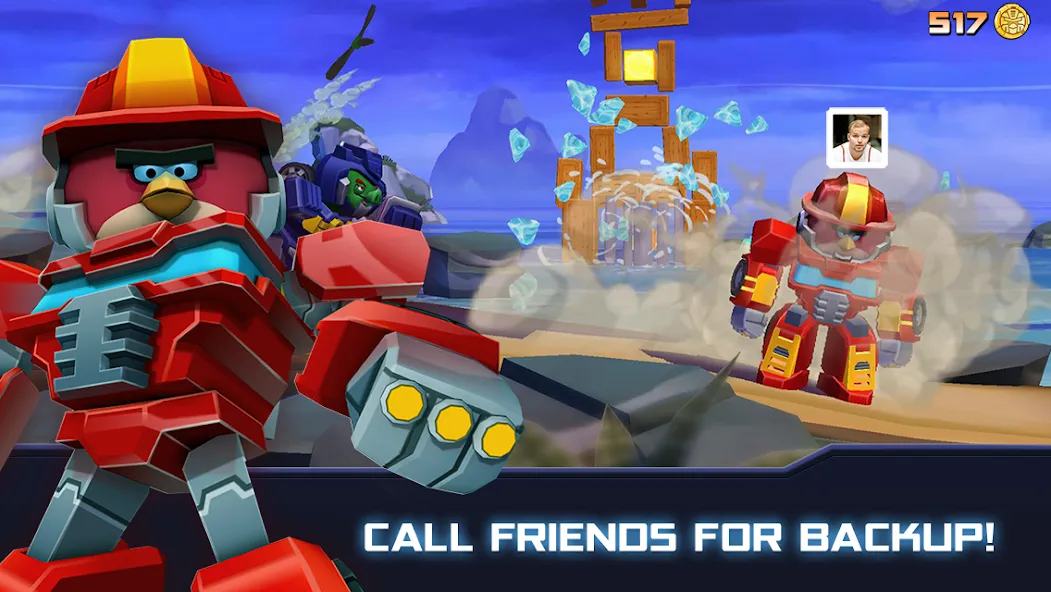 Angry Birds Transformers (Энгри Брдс Трансформеры)  [МОД Меню] Screenshot 3