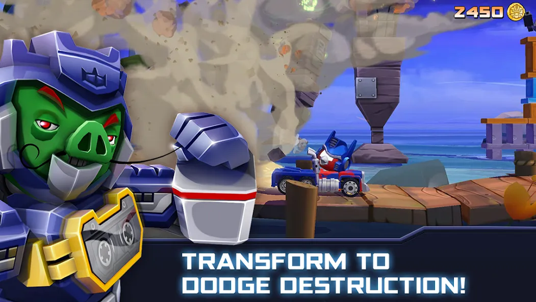 Angry Birds Transformers (Энгри Брдс Трансформеры)  [МОД Меню] Screenshot 4