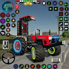 Скачать взлом Indian Tractor Farming Games  [МОД Много монет] - последняя версия apk на Андроид