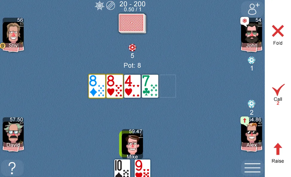 Poker Online  [МОД Unlocked] Screenshot 3