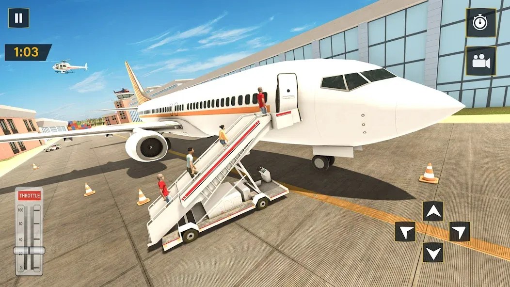 Real Plane Flying Simulator  [МОД Mega Pack] Screenshot 5