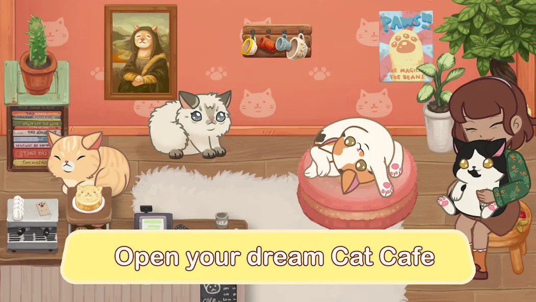 Furistas Cat Cafe (Фуристас)  [МОД Бесконечные монеты] Screenshot 1