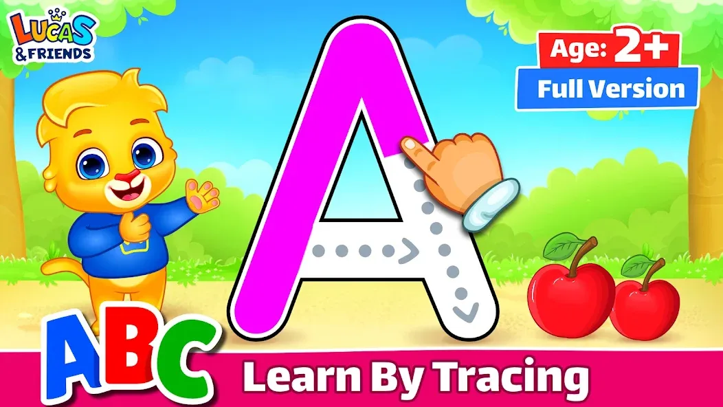 ABC Kids - Tracing & Phonics (ЭйБиСи Кидс)  [МОД Unlocked] Screenshot 1