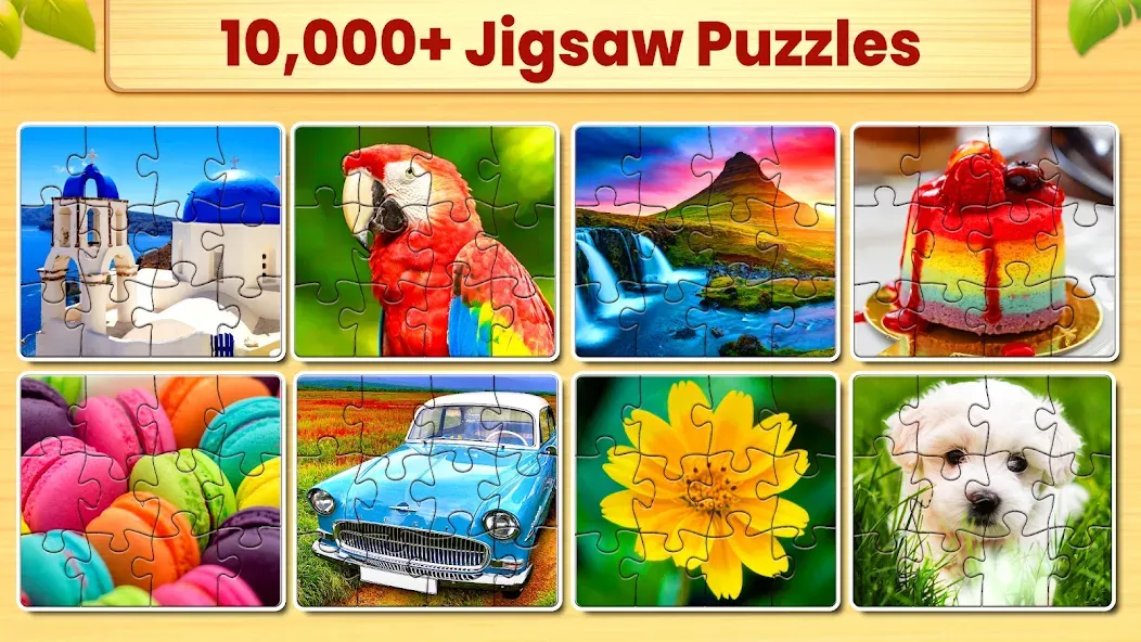 Jigsaw Puzzles: Picture Puzzle  [МОД Бесконечные монеты] Screenshot 2