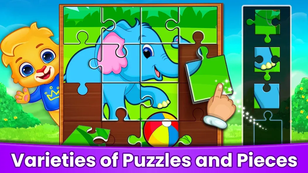 Puzzle Kids: Jigsaw Puzzles  [МОД Mega Pack] Screenshot 2