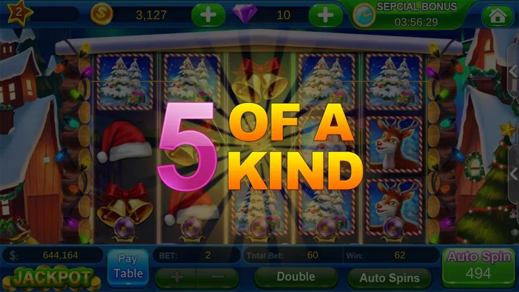 Offline Vegas Casino Slots (Офлайн Вегас Казино Слоты)  [МОД Unlimited Money] Screenshot 3