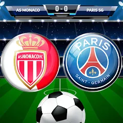 Скачать взлом Jeu de Ligue 1 (Же де Лиг 1)  [МОД Все открыто] - полная версия apk на Андроид